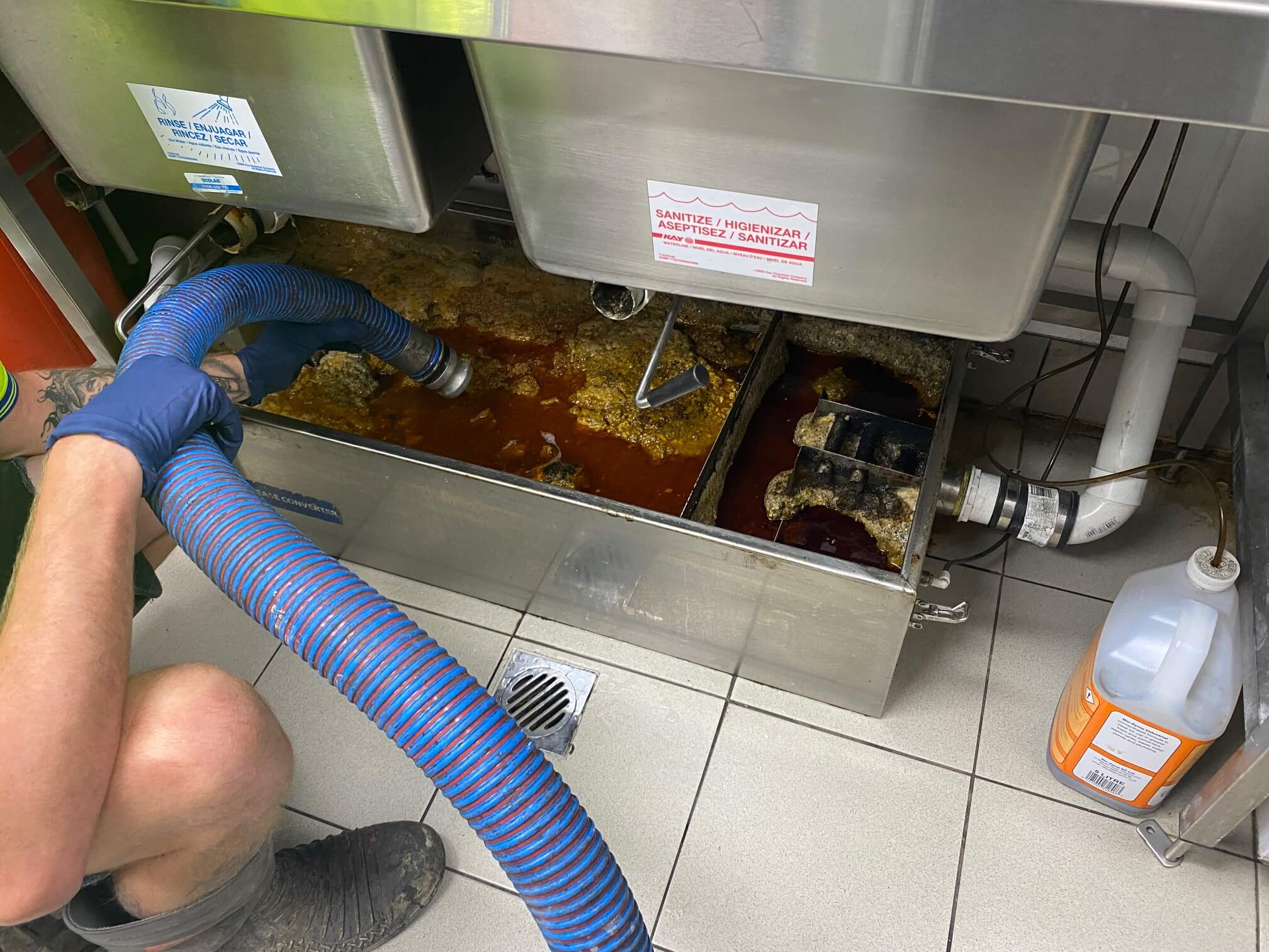 Grease Trap Cleaning in Lima